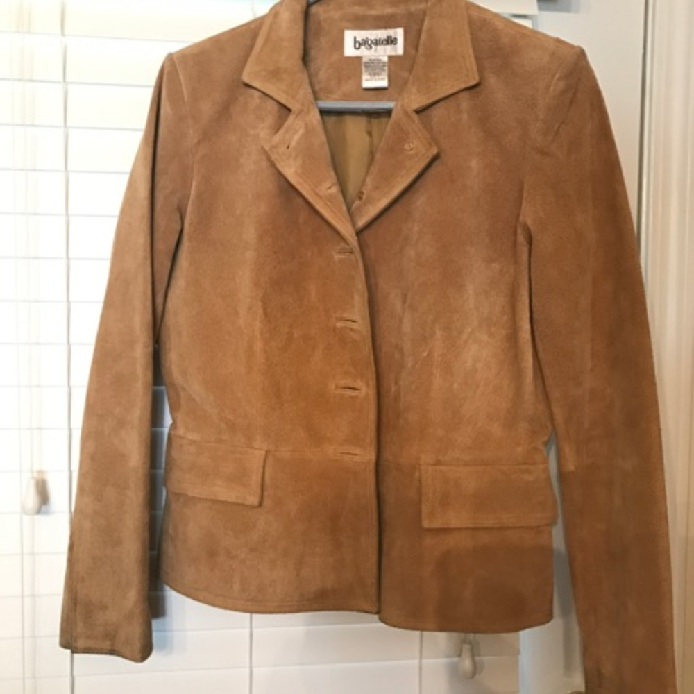 Bagatelle Tan Leather Jacket